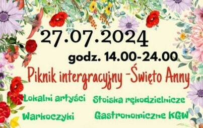 Zdjęcie do Piknik integracyjny -Święto Anny