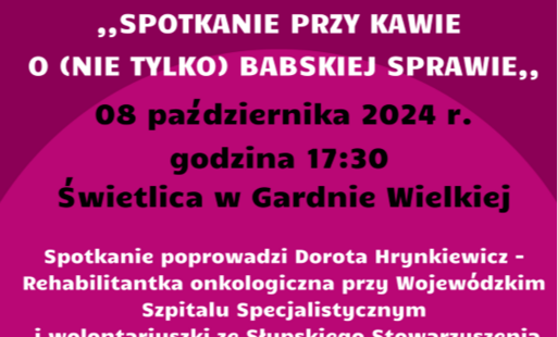 Zdjęcie do Spotkanie  dotyczące profilaktyki raka piersi