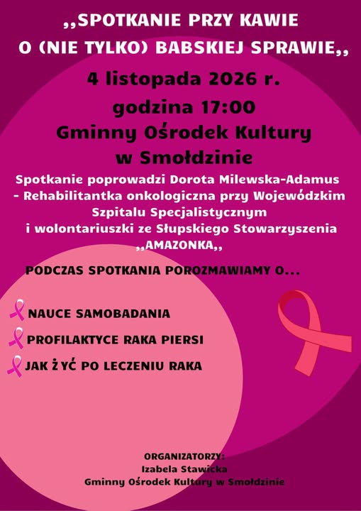 Zdjęcie do Spotkanie przy kawie o (nie tylko) babskiej sprawie